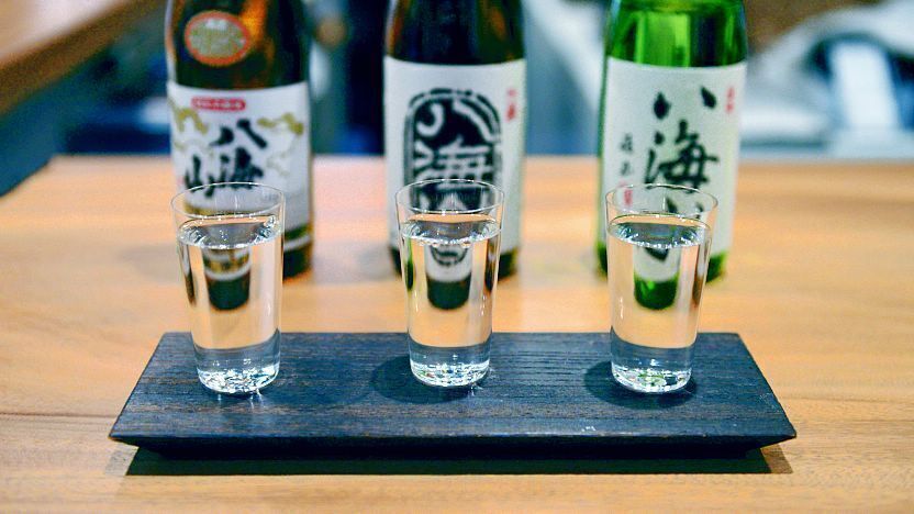 Super soft water and soft taste. Sake mini size tasting set